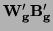 $\textstyle {\bf W_g'B_g'}$