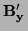 $\textstyle {\bf B_y'} \,$