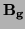 ${\bf B_g}$