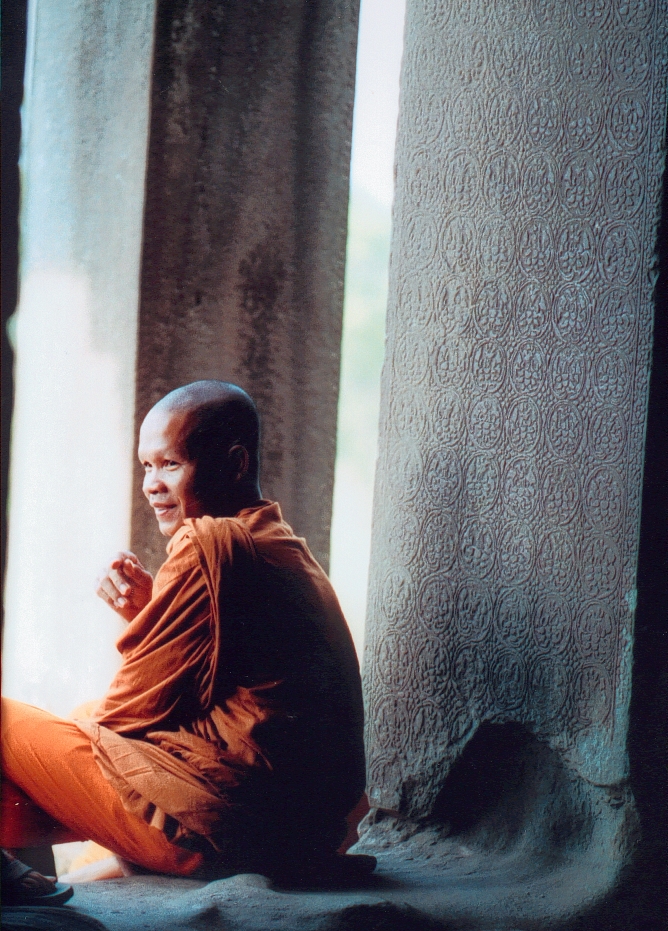 Angkor Wat Buddhist Monk