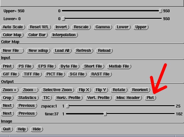 xdisp Menu