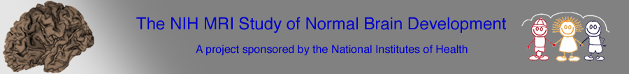 Title and logo - MRI Study of normal Brain Development